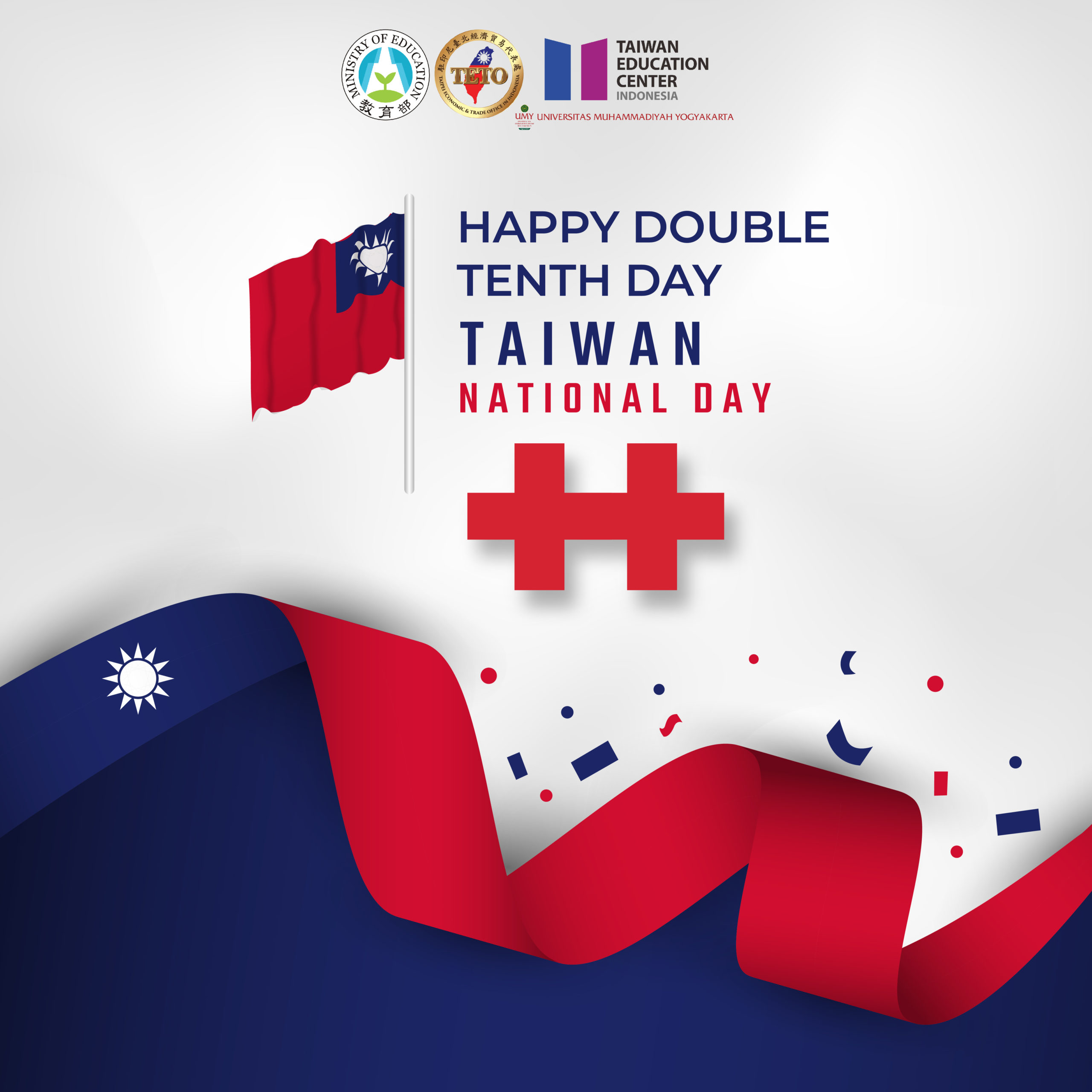 Happy Double Tenth Day National Day Taiwan Taiwan Education Center Umy